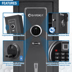 5.51 Cubic Ft Biometric Keypad Riflesafe