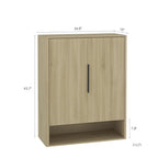 Wooden Shoe Storage Cabinet with Doors