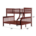 Marita Cherry Bunk Bed (Twin/Full)