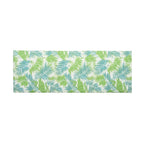 2" Thick Floral Chaise Lounge Cushion in Leaf Coconut