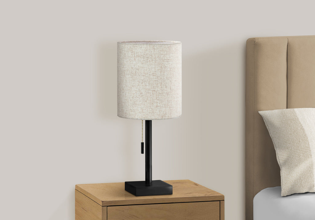 Lighting Set Of 2, 17"h, Table Lamp, USB Port Included