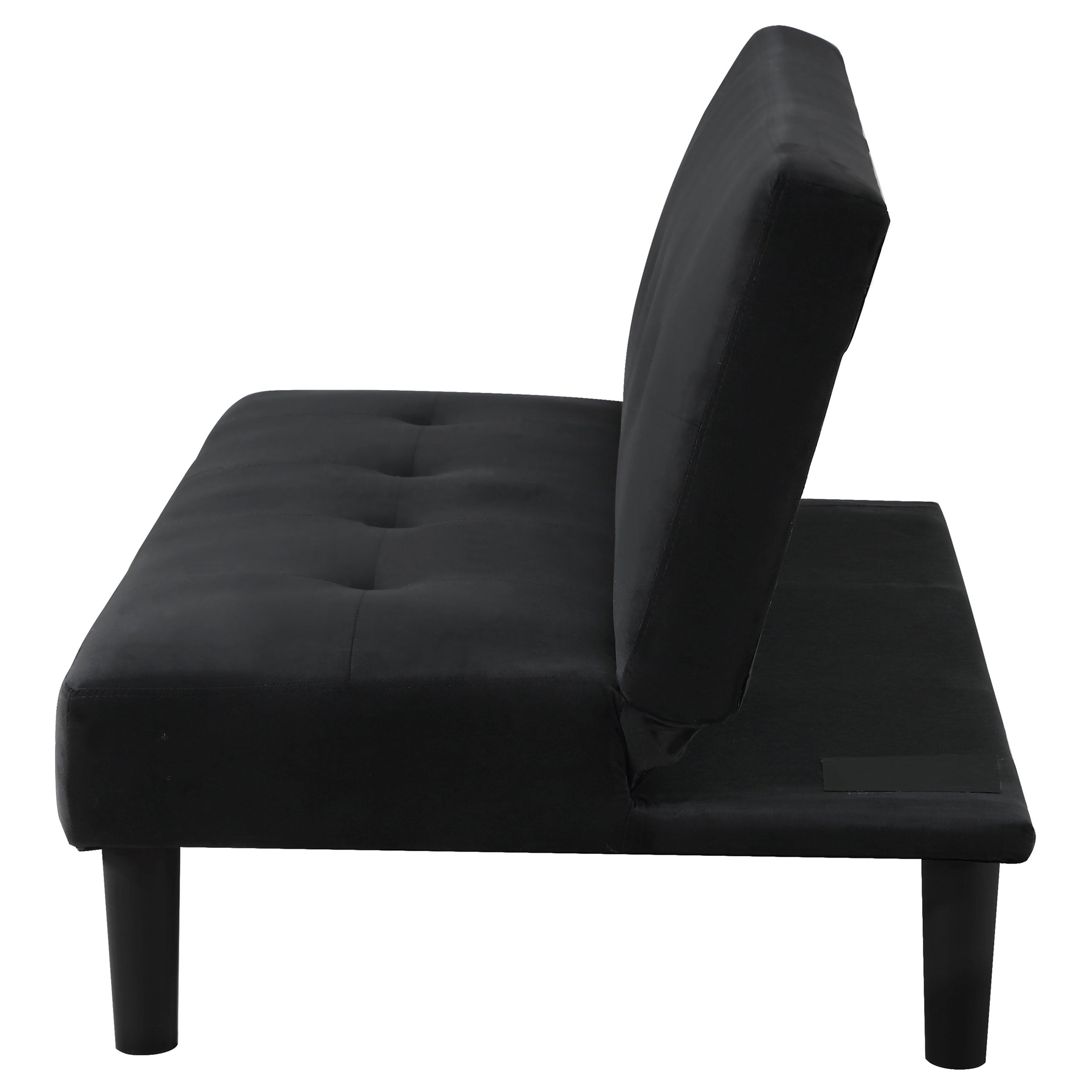 Boston Contemporary Armless Sofa Bed