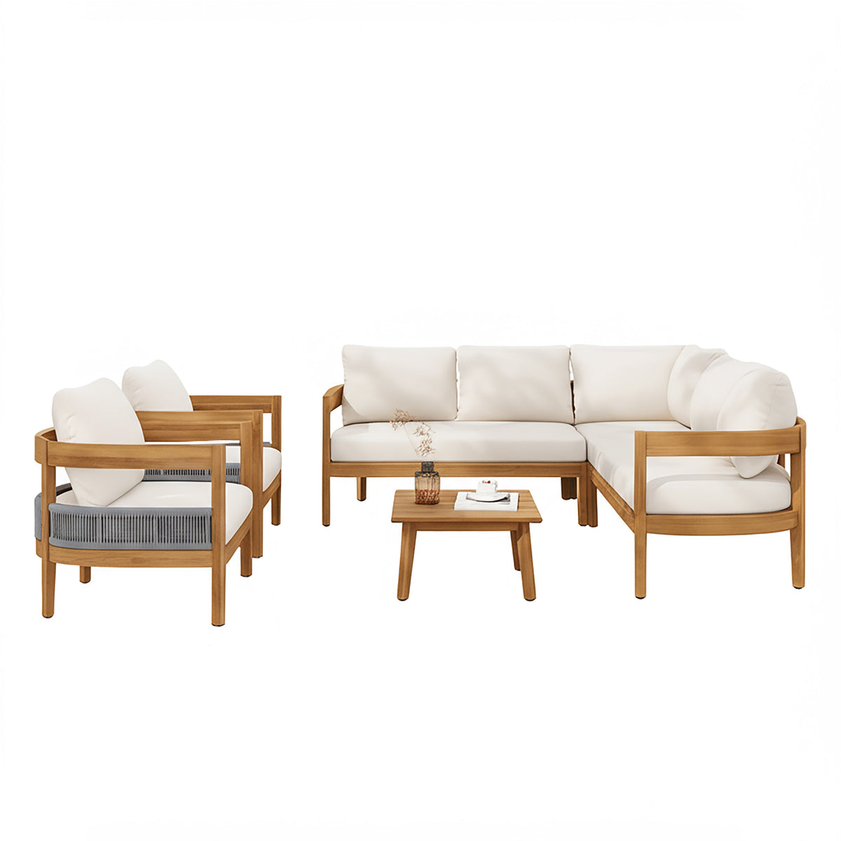 Brooklyn 6-Piece Patio Conversation Set