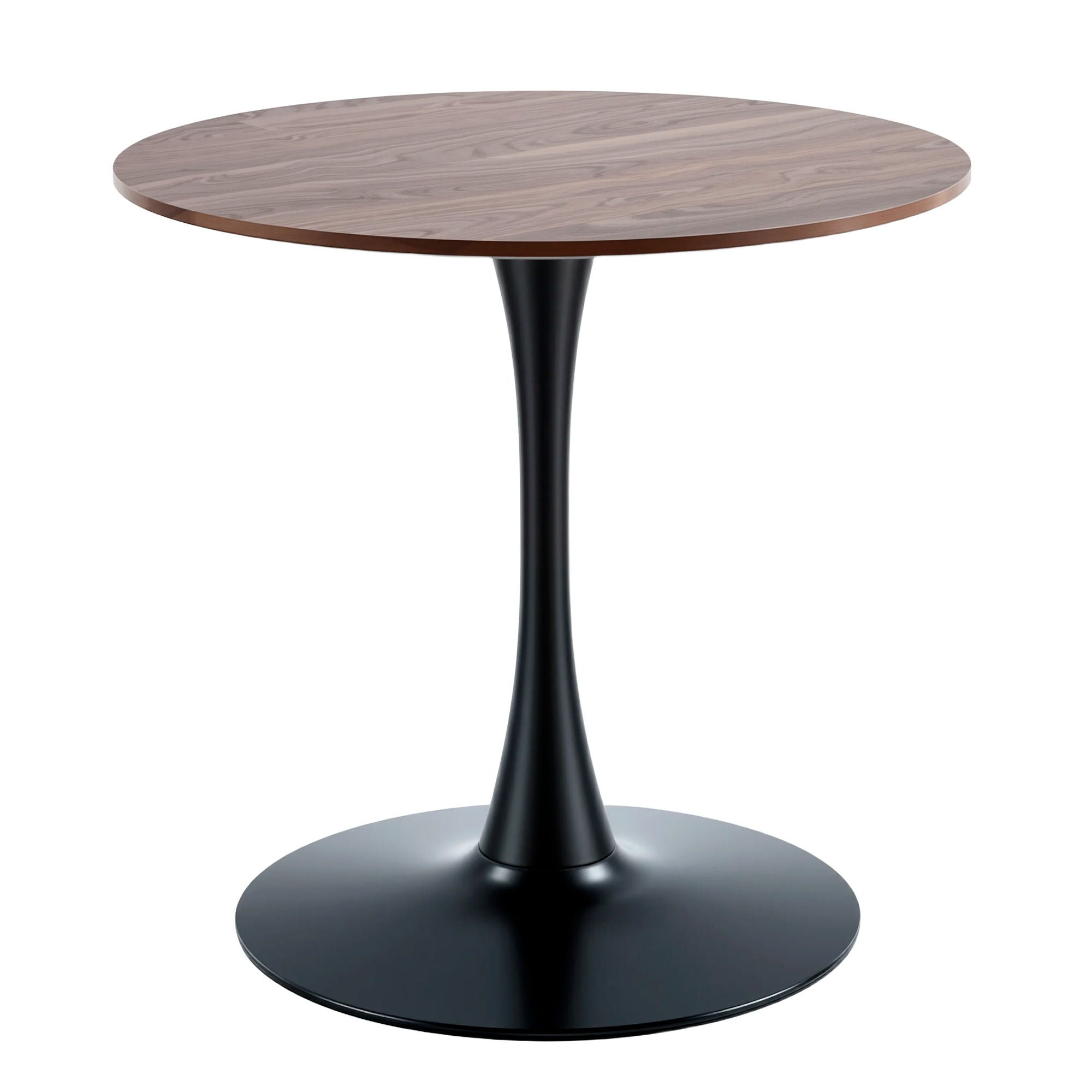 Mid-Century Tulip Table With Round Top and Pedestal Base