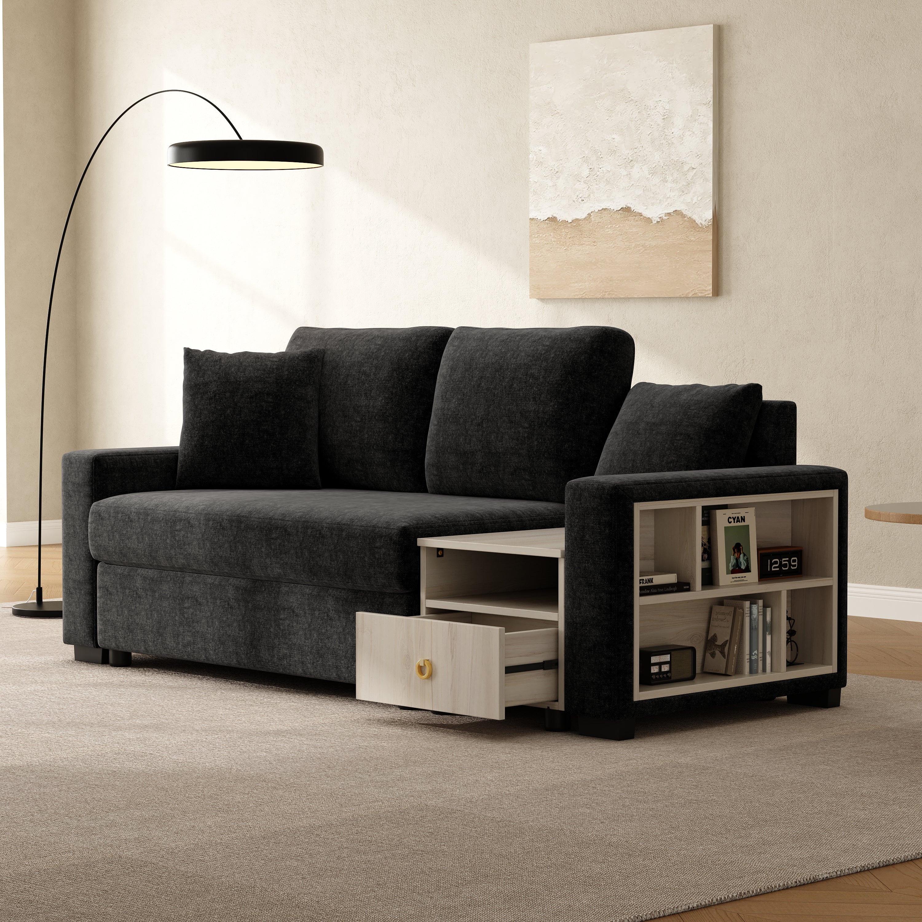 Modern Sofa Couch 79.3" Modular Sofa