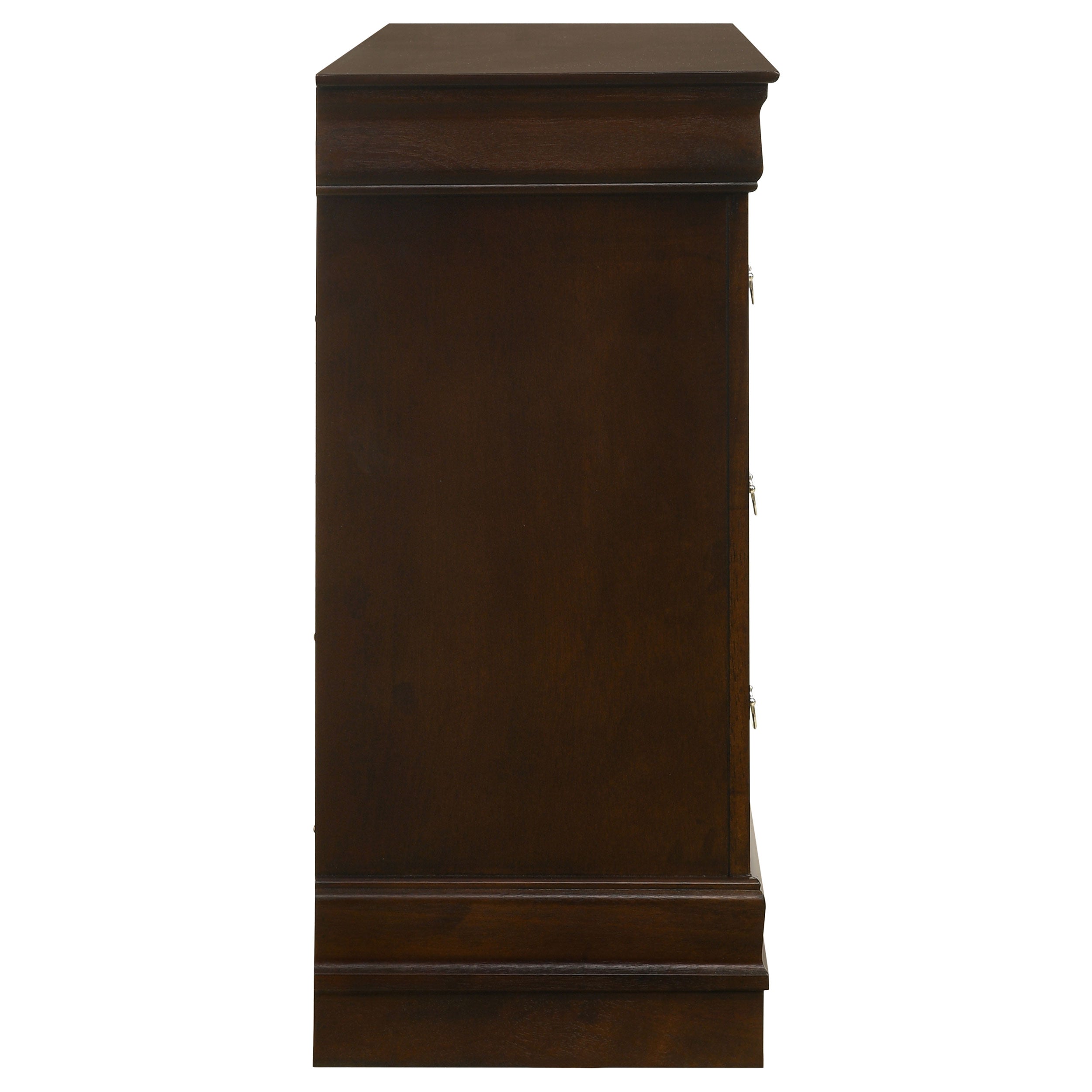 Frances Cappuccino 6-Drawer Dresser