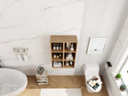 24 Inch Wall Mounted Storage Shelves Combination