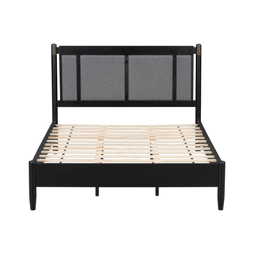 Solid Wood Queen Bed