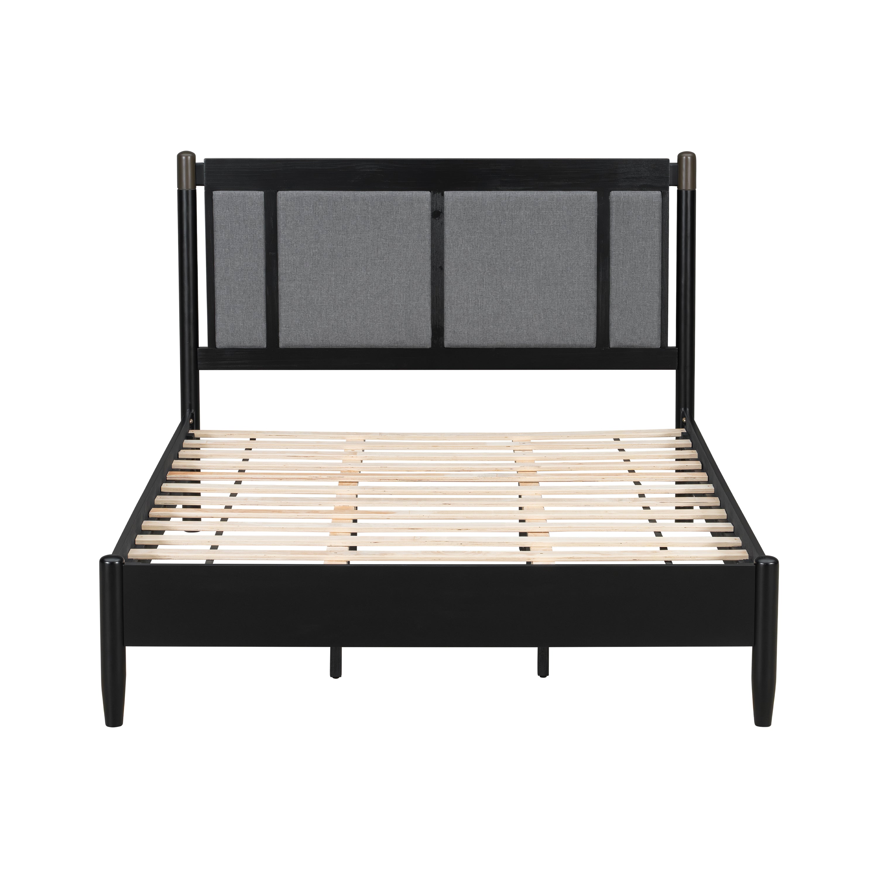 Solid Wood Queen Bed