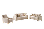 Lisa 3Pc Sofa, Loveseat and Accent Chair Set