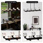 10-Light Chandelier for Dining Room