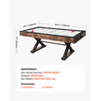 84" Air Hockey Table Air Powered Arcade Table