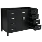 47" Bathroom Vanity without Sink, Cabinet Only