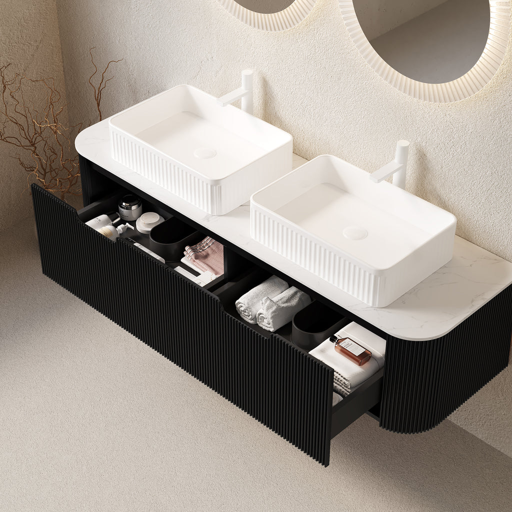 DINA 60" Bathroom Vanity & Sinks