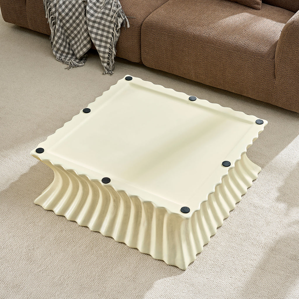 35.43 Inch Square Coffee Table