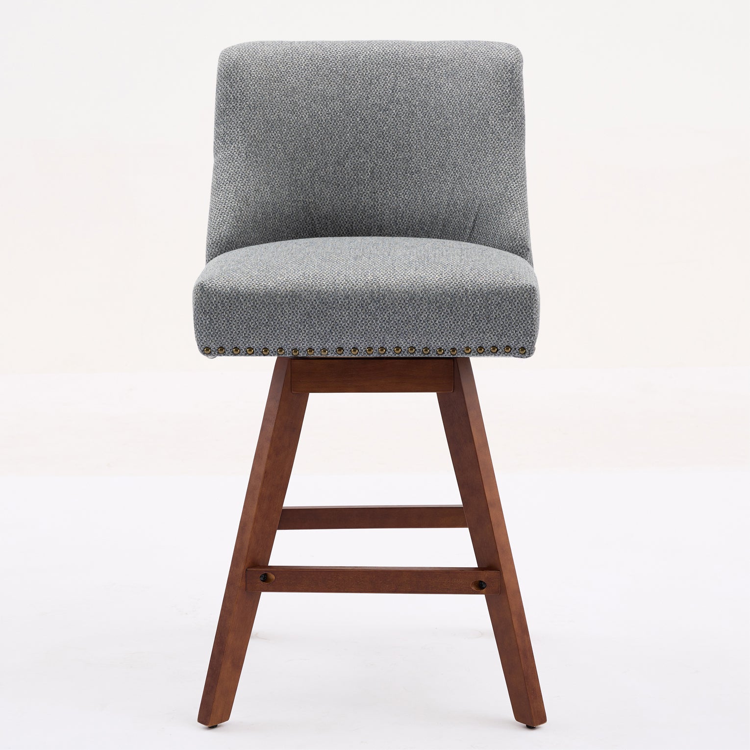 Counter Height Swivel Barstools Set of 2