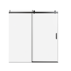 Frameless Single Sliding Soft-Close Shower Doors
