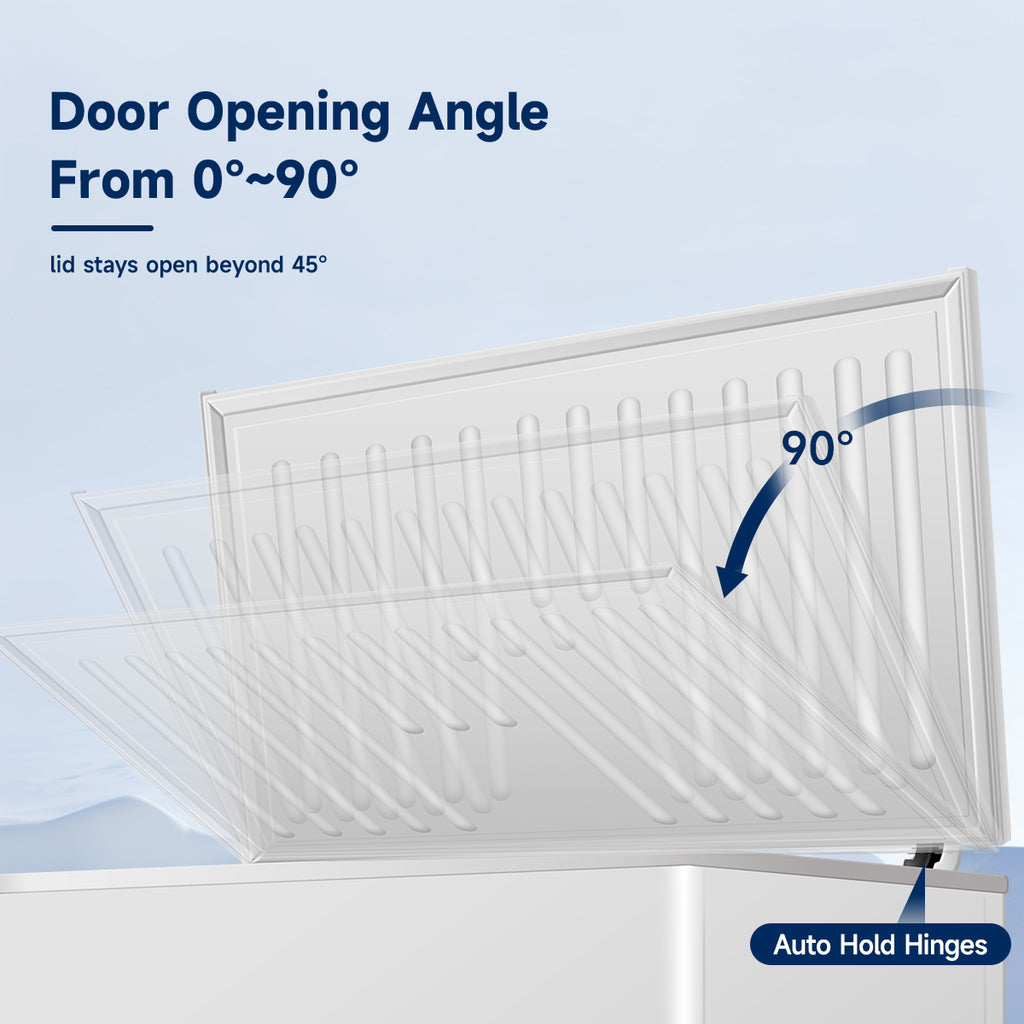 ORIKOOL Chest Freezer 7.0 Cu.ft
