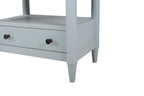 Open Nightstand with Ocean Finish