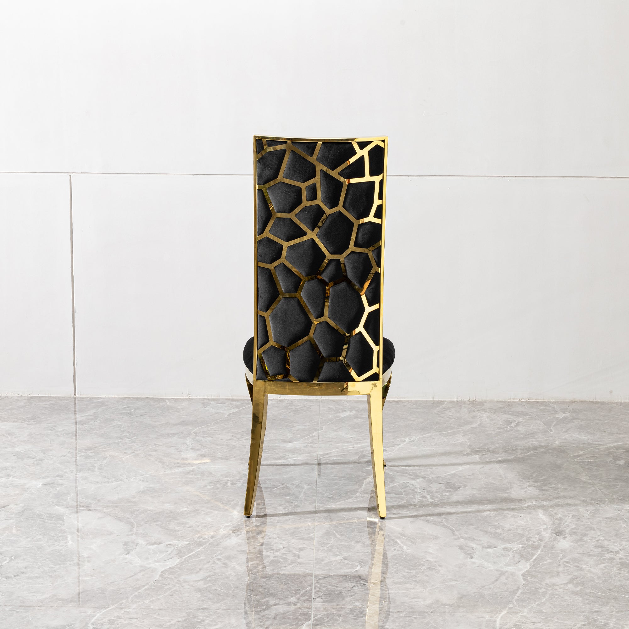 Contemporary Stainless Steel Dining Chair