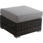 Outdoor Ottoman with Cushion – Fully Assembled
