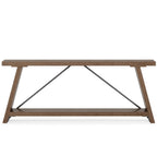 70.9” Extra Long Console Table Behind Couch