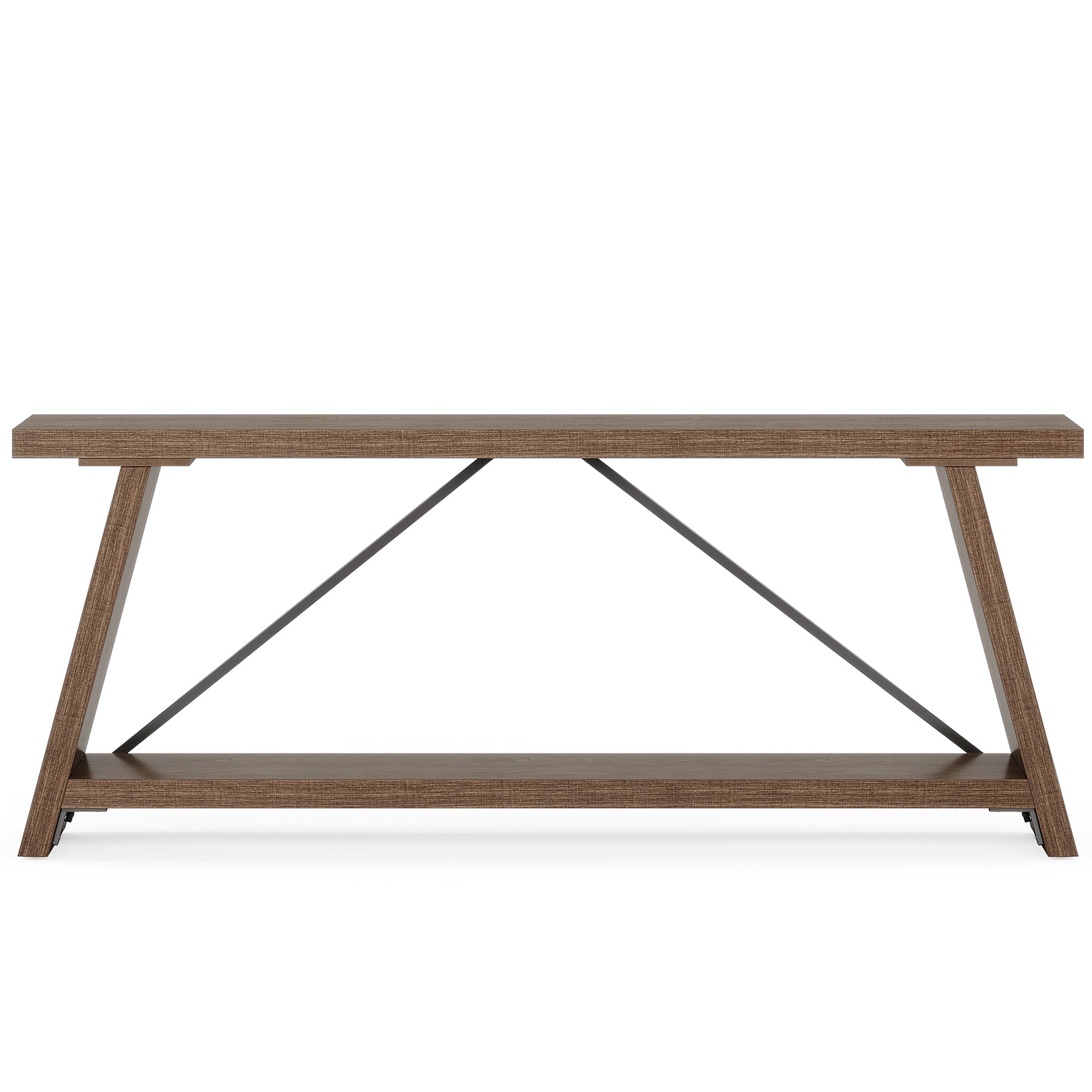70.9” Extra Long Console Table Behind Couch