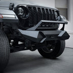 X Style Front Bumper with Winch Plate Compatible with Wrangler JK (2007-2017)