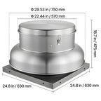 Roof Exhaust Fan with High-Power Motor