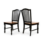 Simple Elegant Dining Side Chairs 2pc Set