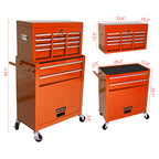 High Capacity Rolling Tool Chest with Wheels and Drawers