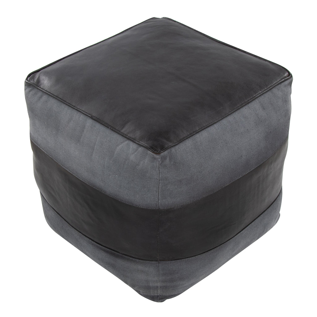Cobber Canvas Square Ottoman