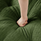73-Inch Chenille Ottoman