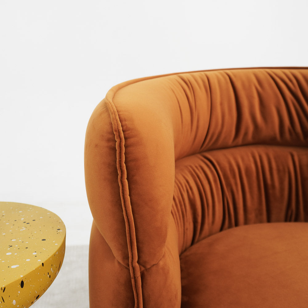 Walden Swivel Chair - Burnt