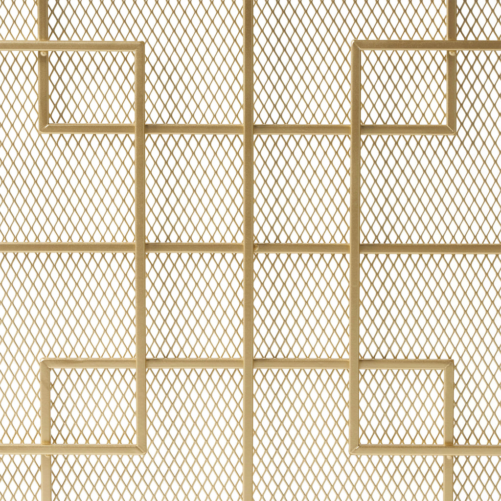 Dorothy Modern Iron Fire Screen