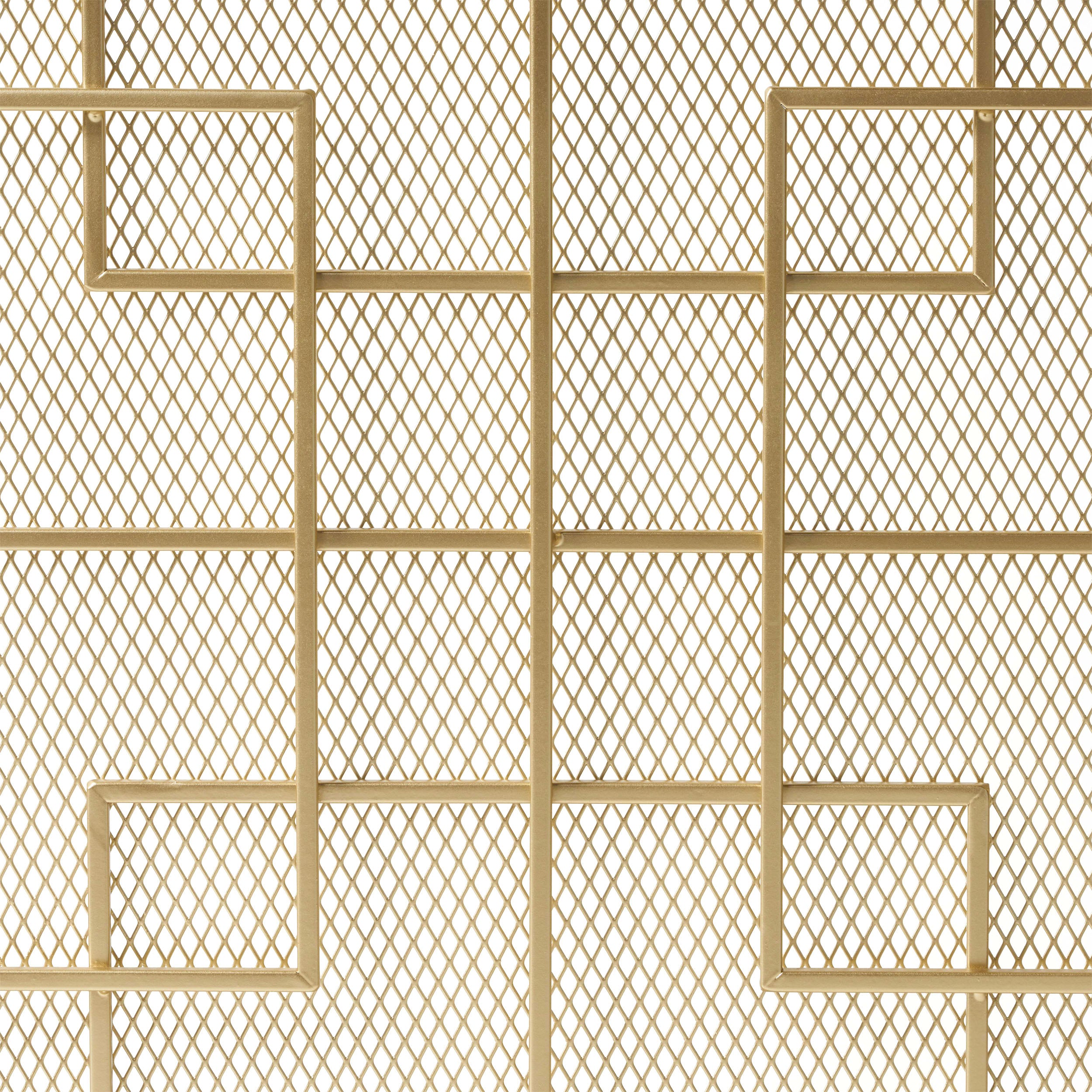 Dorothy Modern Iron Fire Screen