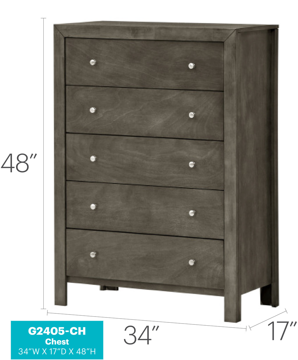 Elegant Transitional Storage Chest