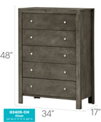 Elegant Transitional Storage Chest