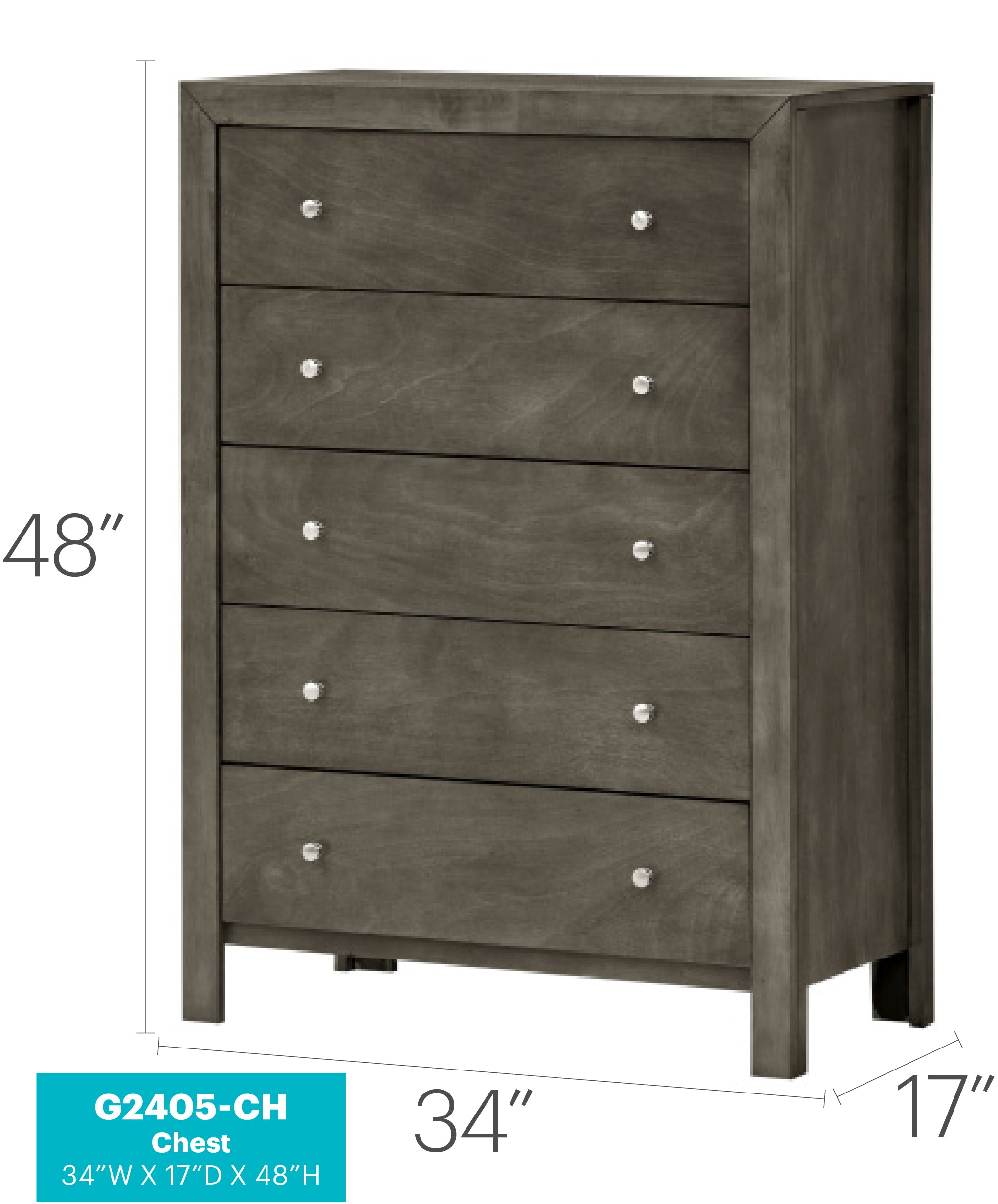 Elegant Transitional Storage Chest