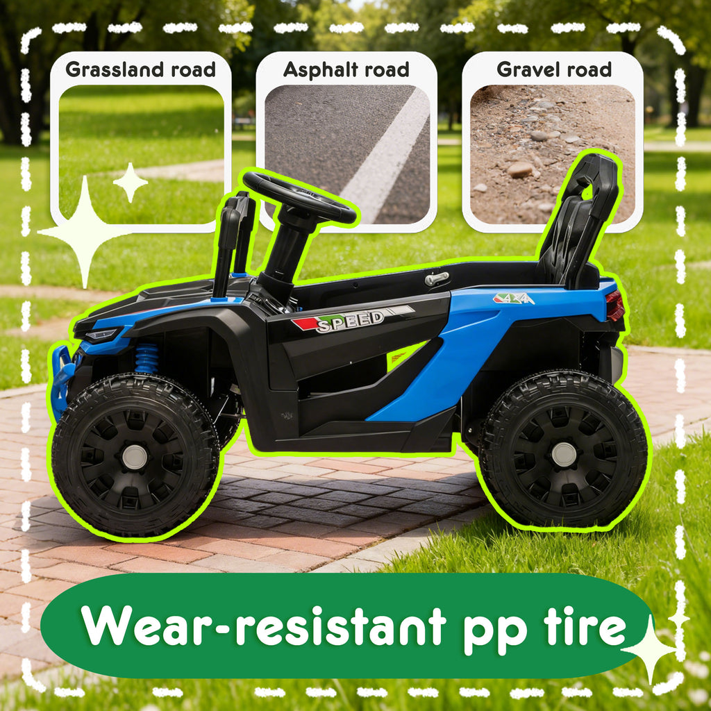 24V Kids Ride On UTV with Bluetooth and Music