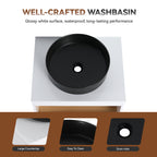 24" Floating Bathroom Vanity with Matte Finish