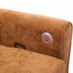 2-in-1 Sofa 82" Three-Seater Sofa with a Sofa Bed and Reversible Recliner