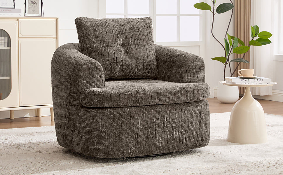 360° Swivel Sofa Chair Accent Barrel Chair