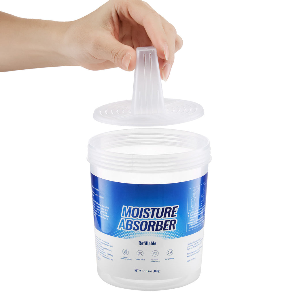 Moisture Absorber Bucket – 2 Pack with Reusable Outer Bucket