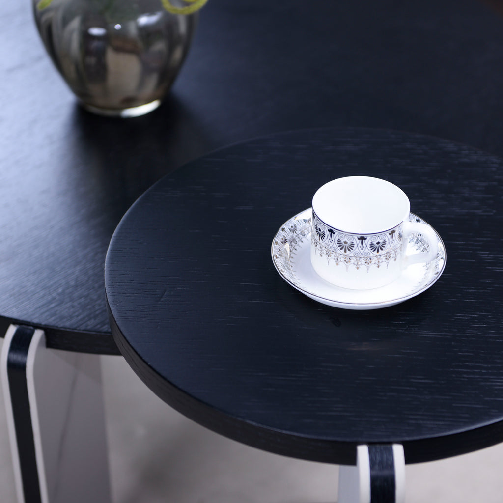 32.68" & 16.93" Round Coffee Table Set
