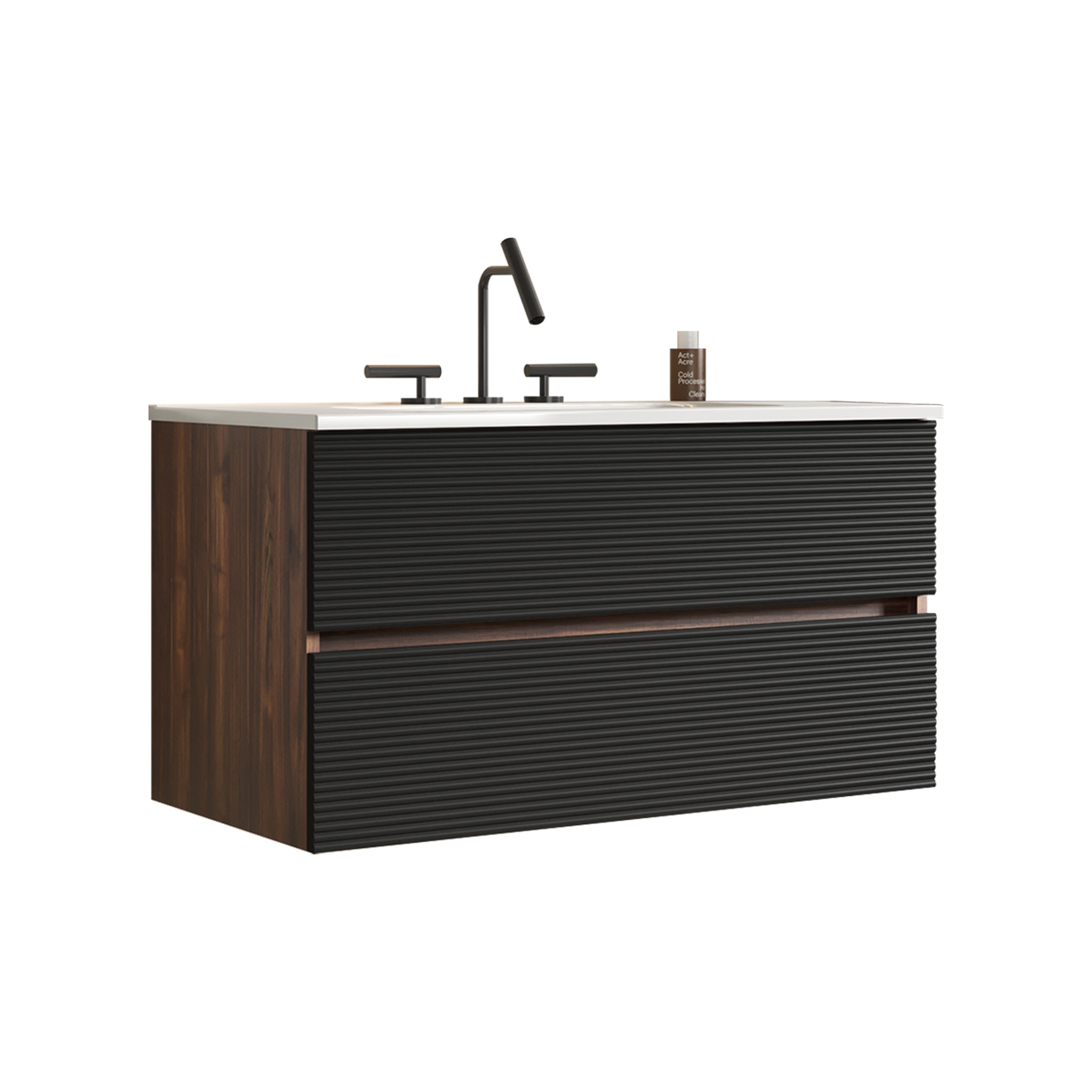 Gloria 36" Wall Mounted Soft Bathroom Vanity
