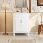 24" Bathroom Vanity with Top Sink