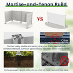 50" W x 49" H Outdoor Privacy Screen