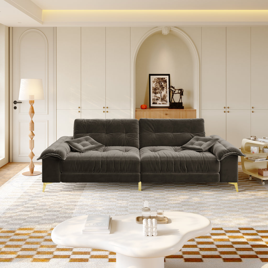 104.7" Modern 4-Seater Cloud Sofa