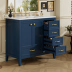 36" Bathroom Vanity with Sink